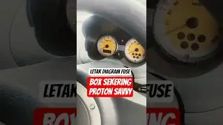 Perbaikan Proton Savvy #proton #diagramfuse #boxsekering #letakfuse #automobile #gamawatiofficial