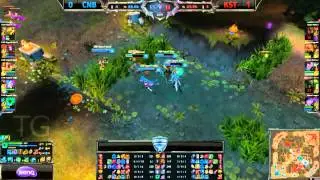 kStars Winged Rouba Dragon e Baron de Lee Sin na CBLOL 2014