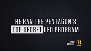 UNIDENTIFIED: INSIDE AMERICA&rsquo;S UFO INVESTIGATION | Tuesdays @22:00 from 1st October, on HISTORY