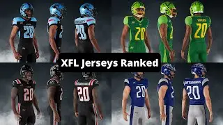 XFL Jerseys Ranked