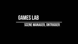 SceneManager, OnTriggerEnter