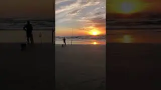 Pesca de praia ,,nascer do sol 🙌🙌🙌
