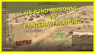 German Armor Attack US 82nd Airborne defending /Sbiba Ridge Map/Americans/CCTBF (NO SETUP)