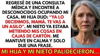 Llegué a casa y encontré extraños viviendo allí: “Ya lo decidimos, te vas a un asilo”, dijo mi hija.