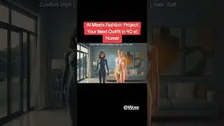 Revolutionizing Style: Virtual Fashion Fittings Without Leaving Home! #fashion #futurefashion #AI
