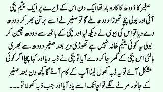 Sagheer aur yateem bachi ki dardbhari dastan || Heart touching story