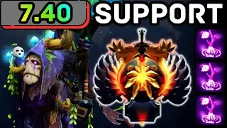 🔥 NEW PATCH 7.40 !!! WITCH DOCTOR SUPPORT SPELLS THAT NEVER STOP | DOTA 2 GAMEPLAY 🔥