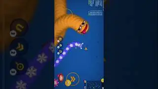 🐍worms zone game||biggest snake kill ||wait for end 😱🔚 #shorts #viral #gaming