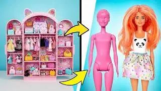5 Incredibili Bambole Barbie Color Reveal Metallic | Cambiamo Il Loro Look Con L'Acqua!