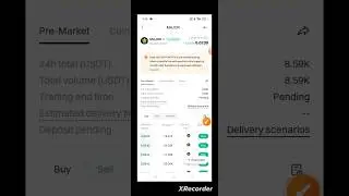 Major Token Premarket Price