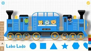 Labo Brick Train - รถไฟอิฐลาโบ คันที่ 75 - By One1