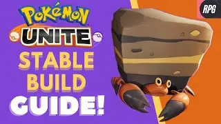 Crustle pokemon unite build | crustle build guide| |stable build|