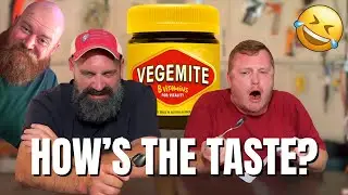 Americans Try VEGEMITE It Doesn't Go Well 🤣