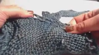 How to make a lace eyelet edge.