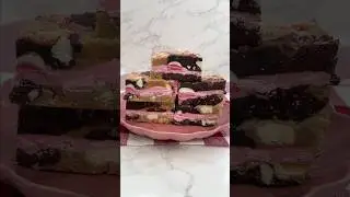 Would you try these cookie bars?✨💗 #cookiebars #valentinesday #valentine #pink #shorts