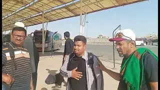 #iraq safer mashhad sawal jamkaran#ali taher#byfoot #iraq