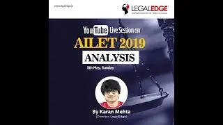 AILET 2019 Exam Analysis by Karan Mehta | NLU Delhi