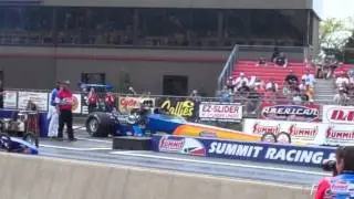Cheyenne Stanley Mullis top dragster wheel stand norwalk