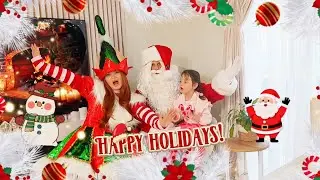 MISS LOUISE FAMILY🎄Elf, Santa & Grinch Adventure | Christmas Fun for Kids