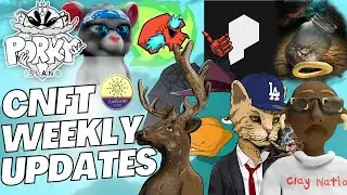 CNFT - Weekly Mints and Updates FT(Stag Alliance, Alleykatz, Clay Nation, and many more)