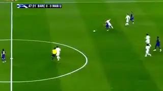 Xavi nutmegs Scholes