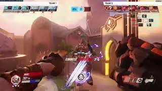 R.I.P dps doomfist (team kill)
