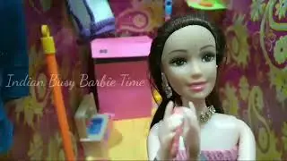 barbie and ken bathing morning bedroom routine | barbie bath | bathing| bathroom tour | shower time