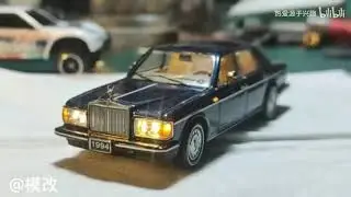 🏴&zwj;☠️ SACRILEGE OR MASTERPIECE? 1/64 Rolls-Royce Silver Spur Bōsōzoku-Style Build​ 🎌