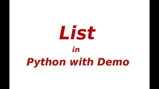 List Datatype in Python with demo Explained in Tamil