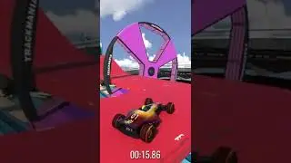 Trackmania Royal Top 10 Parkour - Enter the Castle red updated. #gaming #trackmaniagameplay