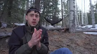Solo Camping Near the Alpine Tundra