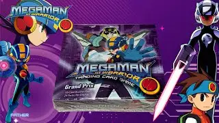 Mega Man NT Warrior TCG Grand Prix Booster Box Unboxing