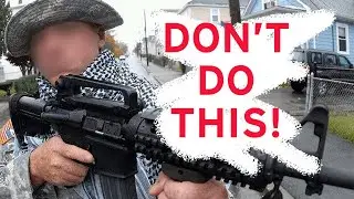 Seven Things NOT To Do In Uniform