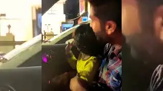 STR silambarasan  driving with his  nephew... Video nanba #BBG
