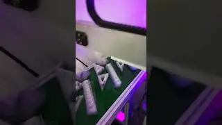 Stationary Ruler Flat Screen Printer With UV Dryer for Plastic Ruler Auto Screen Printing Machine