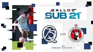 Liga bbva mx | Quer&eacute;taro vs Tijuana | Jornada 2 | Cegar Quer&eacute;taro Sub 21