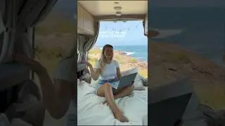 So arbeiten wir in Australien auf Vanreise mit @intel🚐🦘🇦🇺Werbung #IntelEvo #LenovoYogaSlim7iProX