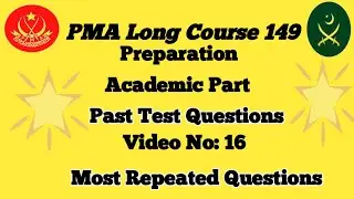 pma academic mcqs | pma 149 academic test preparation video No 16 #pma149