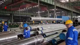 Gnee Factory environment  API 5L、ASTM A252、EN10219、EN10217 pipe