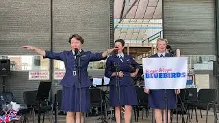 Boogie boogie bluebirds at the Isle of Wight bus  and coach Museum
