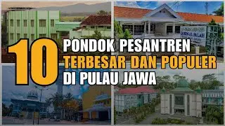 No. 1 Gak Nyangka! Ini 10 Pesantren Terbesar di Jawa, Luasnya Kayak Kota Kecil!