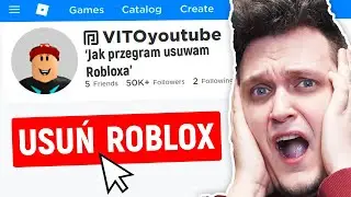 JAK PRZEGRAM USUWAM ROBLOXA! (Rage Runner) | Vito i Bella