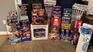 My 2026 New Year’s FIREWORK STASH | MASTER FIREWORKS | BANGERS #fireworks #masterfireworks 