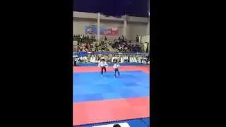 17th ASEAN UNIVERSITY GAMES, TAEKWONDO POOMSAE  (Pair-Gold) -PHILIPPINES