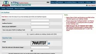 Link PAN and aadhaar Card. Just In a minutes! Hereustart
