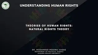 Theories of Human Rights: Natural Rights Theory