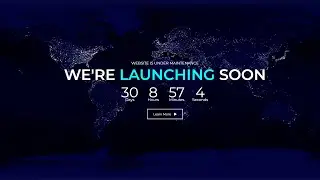 Coming Soon Page with Countdown Timer in JavaScript | 30 JavaScript Projects in 30 Days | Day # 5