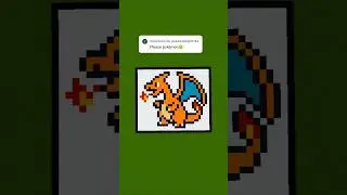 Pokemon Pixel Art Minecraft #minecraft #shorts