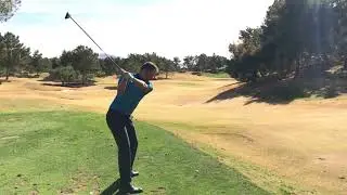 Harry Hall Unlv Golf Driver Swings Shadow Creek 2/10/18