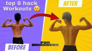 Top 6 Back Workout for Beginners | Best Back Exercises for RESULTS | Avinash jangir | #avinashjangir